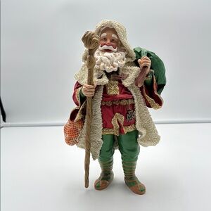 Possible Dreams Clothique Celtic Father Christmas  Lyn Fletcher Santa 1999